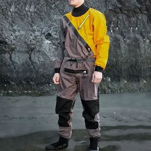 Traje Seco Completo para Hombre, para Rescate en Aguas Rápidas, SUP, Remo, Canotaje, Rafting, <span class=keywords><strong>Kayak</strong></span>, Pesca en Agua Fría, Traje de Supervivencia - Product Image 6