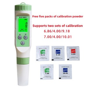 适用于 TDS 温度水质测试笔 LCD 显示屏 <span class=keywords><strong>pH</strong></span> 计 酸度计 便携式水质测试仪 2% TDS 精度 - Product Image 2