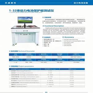 26650/32650 /21700 Lithium Battery Pack 1-32 Series BMS <b>Tester</b> 120A for 18650 Battery Pack Manufacturer - Product Image 4