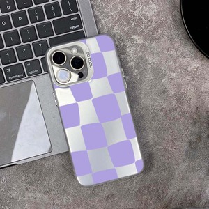 <span class=keywords><strong>Funda</strong></span> de teléfono móvil de TPU PC con llave plateada galvanizada con impresión cuadrada púrpura divertida para <span class=keywords><strong>Iphone</strong></span> Xs Max <span class=keywords><strong>11</strong></span> 12 13 14 15 16 17 Air - Product Image 2