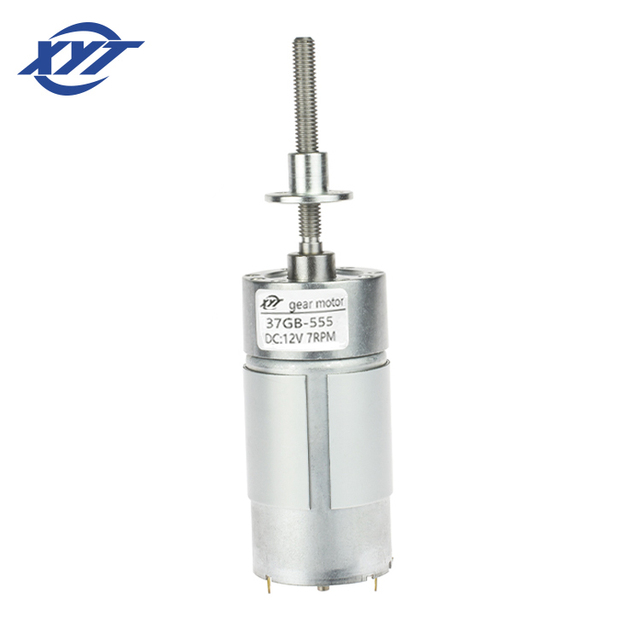 XYT JGB37-555 Waterproof Brush High Torque Low Rpm 37MM 12v Dc Electric Motor