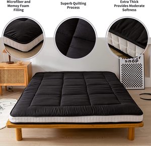 Colchón plegable y transpirable para dormir, cama acolchada, colchón de suelo japonés, Extra grueso, futón - Product Image 3