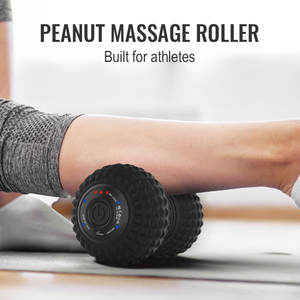 Hochwertige tragbare Faszien ball Muskel entlastung therapie Rollen <span class=keywords><strong>massage</strong></span> Erdnuss Elektrischer Vibrations <span class=keywords><strong>massage</strong></span> ball - Product Image 4