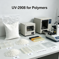 ZHUOTAI Poudre absorbante UV 99% pureté UV-2908 (CAS 67845-93-6) avec antioxydant intégré, excellente stabilité chimique pour usage auxiliaire