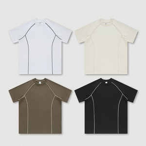 T-shirts pour hommes personnalisés en gros avec logo numérique imprimé, 100% coton, vêtements de sport de haute qualité - Product Image 3