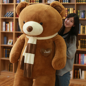 Écharpe en peluche en forme de cœur d'ours en peluche, <span class=keywords><strong>grand</strong></span> ours en peluche, vente en gros, jouets en peluche pour la Saint-Valentin - Product Image 4