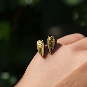 Fashion <b>Rings</b> 316L Stainless Steel PVD Gold Plating Resistant Sustainable Design - Product Image 3