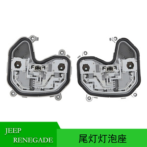 Soportes para luces traseras de coche 68458452AA 68458457AA para Jeep Renegade 2015-2023, soporte de plástico para lámparas - Product Image 4