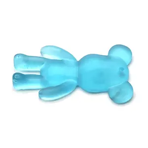 3D perfumado plástico gel urso forma ar purificador