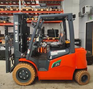 コンパクト3.5トンリフティング機械ヘリサイドローダーCPYD35スタッカーフォークリフトフォークリフトリフトハンドル500mmロードセンター付き - Product Image 4