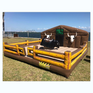 Toro Mecanic Commercial Großhandel aufblasbare Fahrt Reit maschine Bounce House Erwachsene aufblasbare mechanische Stier - Product Image 1