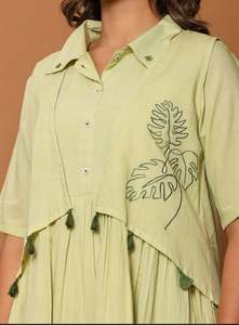 Vestido Estampado Elegante para Mujer, Ropa de Moda Diaria, Vestido Liso para Mujer, Estilo Casual Occidental Minimalista - Product Image 5