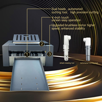 HY370PROMAX Plotter de corte A3, máquina cortadora de etiquetas, herramienta de hendido con rueda de motor servo sin escobillas, cuchilla de corte automatizada