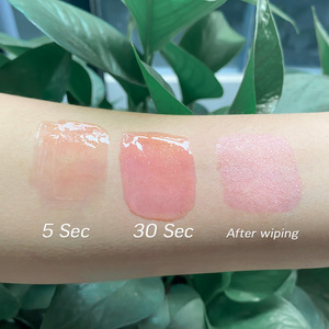 Aceite Labial Vegano de Colágeno HKH de Marca Privada, Hidratante, Antienvejecimiento, Aclarante, con Ácido Hialurónico, Aceite de Jojoba, Vitamina C, Acabado Brillante - Product Image 4