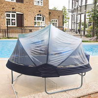 Couverture de piscine toutes saisons en PVC résistant aux UV imperméable pour piscines résidentielles et commerciales