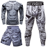 Maillots de protection UV personnalisés de haute qualité, les plus vendus, pour la plongée, la natation, le surf, hauts et pantalons de protection UV pour hommes, ensembles de sport