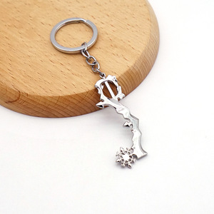 Porte-clés <span class=keywords><strong>Kingdom</strong></span> <span class=keywords><strong>Hearts</strong></span> Sora Keyblade pour Hommes, Accessoires de Jeu, Pendentif pour Clés de Voiture, llaveros - Product Image 3