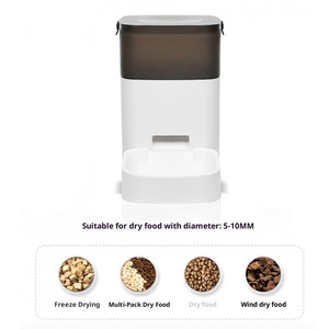 Distributeur automatique intelligent pour animaux de compagnie, chien, chat, bol d'alimentation intelligent en acier inoxydable et plastique, 3,5 L, alimentation portionnée, alimenté par batterie - Product Image 5