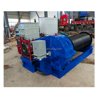 Treuil électrique à haute efficacité HNHT de 5 tonnes, équipement de levage professionnel, frein automatique, 380V, câble en acier de 9 m, 100KN