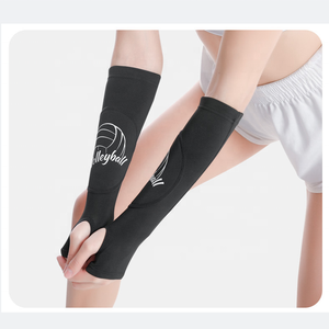 Manicotti Imbottiti Flessibili con Foro per il Pollice Protezione per Braccia Accessori per Pallavolo - Product Image 2