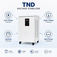 CE 15kVA 20kVA Einphasiger 220V Automatischer Spannungsregler Hochpräziser Servomotor-Typ AC-Stabilisator für Gewerbliche Nutzung