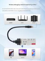 Módulo Adaptador Inalámbrico Serial BLE Irxon BT578 V3 5V, Cable RJ45 a RS232, Router Serial BLE, Línea de Consola