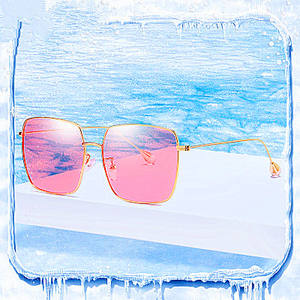 Gafas de Sol para Niños 2019 TAC con Lentes Transparentes, Montura de Aleación, Diseño Cuadrado, Modernas y Lindas para Niñas y Niños, Protección UV400 Polarizada - Product Image 2