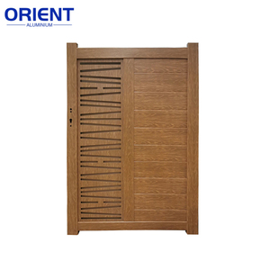 Puerta Corredera <span class=keywords><strong>de</strong></span> Seguridad <span class=keywords><strong>de</strong></span> <span class=keywords><strong>Aluminio</strong></span> <span class=keywords><strong>de</strong></span> Diseño Moderno a <span class=keywords><strong>Precio</strong></span> <span class=keywords><strong>de</strong></span> Mayoreo, Puerta <span class=keywords><strong>de</strong></span> <span class=keywords><strong>Aluminio</strong></span> Exterior Impermeable y Resistente a la Oxidación con Deslizamiento Suave - Product Image 1