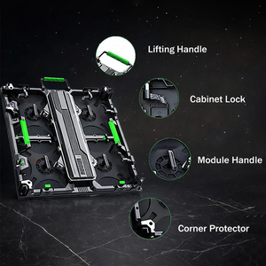 Parete <span class=keywords><strong>Video</strong></span> LED Dinamica per Palcoscenico 500*500mm, Schermo LED P3.91 di Grande Formato per Esposizioni e Noleggio - Product Image 3