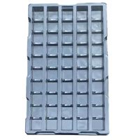 Recyclable Transparent Antistatic PVC Blister Tray Turnover Packaging Box for Custom Consumer Electronics