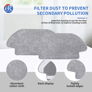 Convient pour <span class=keywords><strong>Xiaomi</strong></span> S12/ B106GL/ S10/ <span class=keywords><strong>T12</strong></span> Robot Aspirateur Pièces De Rechange Rouleau Principal Brosse Bord Brosse Latérale Hepa Filtre Vadrouille Chiffon - Product Image 4