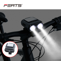Luces LED Multifuncionales FERTS de Larga Duración Recargables por USB para Bicicleta, con Clip para Gorra, Luces de Advertencia de Emergencia para Exteriores