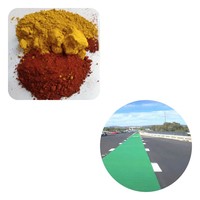 Revêtement de poudre de colorant inorganique