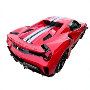 Kit carrosserie complet en fibre de carbone pour Ferrari 488 GTB modifiée PISTA : pare-chocs avant, pare-chocs arrière, jupes latérales, couvre-queue - Product Image 5