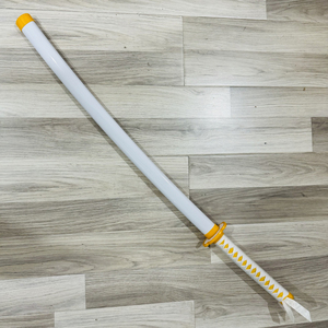 Espada Luminosa Recargable USB Tipo C, Juguete de Espada DS Agatsuma <span class=keywords><strong>Zenitsu</strong></span> <span class=keywords><strong>Katana</strong></span> de 104 cm - Product Image 5