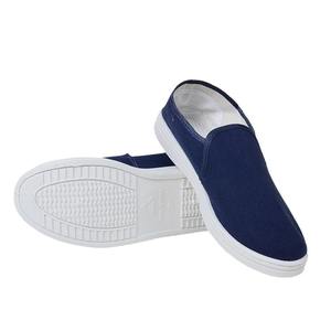 نعل صلب متوسط ثابت من مادة البولي فينيل كلورايد غير مسامية ، سطح قماشي غير مسامي ، أبيض أزرق نظيف ، مصنوع من البولي فينيل كلوريد لغرف الأبحاث - Product Image 1