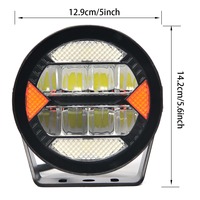 Projecteur LED 4x4 de 5/7/9 pouces, lumière auxiliaire longue portée. Compatible avec Raptor Wrangler FJ Tank 300, pare-chocs avant, toit, modèles tout-terrain.