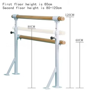 Bán Buôn Chiều Cao Có Thể Điều Chỉnh Trong Nhà Thiếu Niên Đào Tạo Thể Dục Dụng Cụ Ba Lê Barre Trường Đào Tạo Khiêu Vũ Thanh - Product Image 3