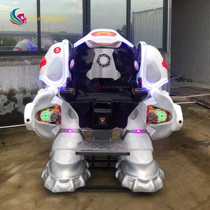 Voiture à pédales pour enfants en matériau FRP, alimentée par batterie, pour l'intérieur et l'extérieur - Équipement de terrain de jeu - Product Image 5