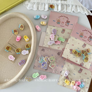 Mini animaux mignons pinces à cheveux pour bébé filles mode doux Kawaii Peppy Alligator pour enfants enfants accessoires de cheveux en Stock - Product Image 2