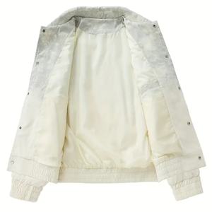 Nouvelle veste dégradée pour homme - Design dégradé unique tie-dye, col rabattu, adaptée au style décontracté et urbain du printemps et de l'automne - Product Image 5