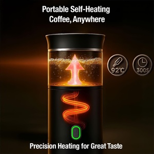 Cafetera Eléctrica Portátil Recargable por USB, Mini Máquina de Espresso Automática, para Preparar Café Caliente/Frío - Product Image 2