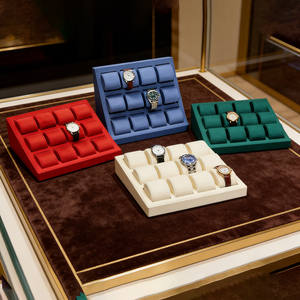 Custom <b>Watch</b> Display Jewelry Bangle Display Tray Bracelet Holder <b>Watch</b> Display Stand - Product Image 3
