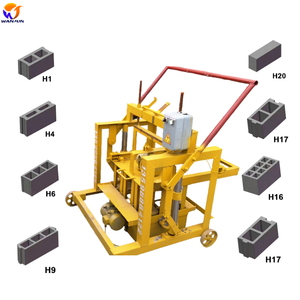 Đẩy trực tiếp máy làm gạch di động + máy để làm gạch ép + Hướng dẫn sử dụng máy làm gạch lồng vào nhau - Product Image 3