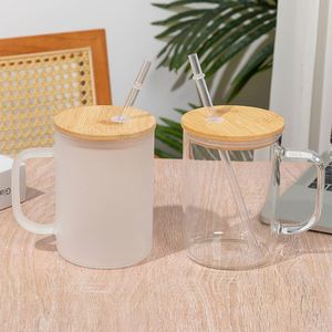 Taza de Vidrio Reutilizable Ecológica de 15 oz con Asa para la Piscina, la Playa y la Diversión del Verano - Product Image 6