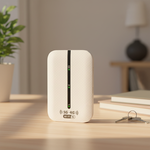 Routeur WiFi de poche 4G LTE en promotion – Vitesse 150 Mbps, chargement <span class=keywords><strong>USB</strong></span>-C, emplacement Nano SIM, antenne intégrée à gain élevé pour utilisation portable - Product Image 1