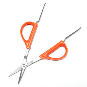 Tijeras de podar de acero inoxidable con cabezal recto de 37 mm para jardinería y recorte de flores - Product Image 1