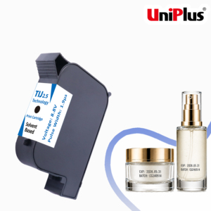 Cartucho TIJ de media pulgada resistente a los arañazos para codificación de fecha de caducidad en botellas de vidrio cosméticas - Product Image 1