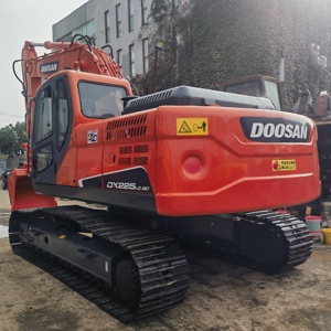 Excavadora usada original de alta calidad Doosan maquinaria de construcción de segunda mano DOOSAN DX225 en stock - Product Image 1