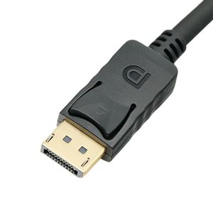 Cable de vídeo DisplayPort macho a macho, Cable de conexión de alta definición 4K para Monitor de juegos, Cable de cobre con pantalla HD - Product Image 2